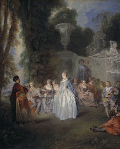 Fêtes Venitiennes - Jean Antoine Watteau