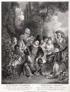 Le Concert Champêtre, 1735