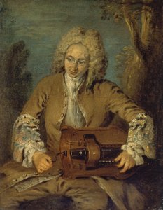 Homme jouant de la vielle