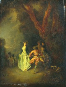 La Danse de la campagne, c.1711 - Jean Antoine Watteau