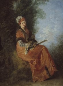 La Rêveuse - Jean Antoine Watteau