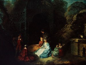 Le flûtiste - Jean Antoine Watteau