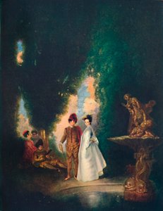 La Fontaine, 18e siècle - Jean Antoine Watteau