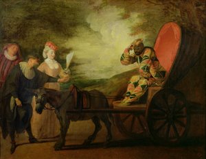Le Harlequin, Empereur de la Lune, c.1712 - Jean Antoine Watteau