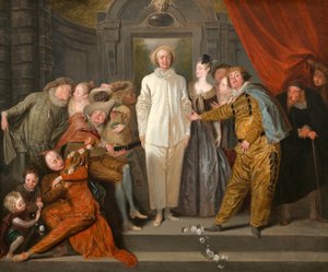 Les Comédiens italiens, vers 1720 - Jean Antoine Watteau