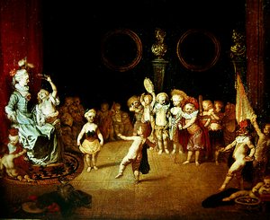 Les petits acteurs, c.1706-1708 - Jean Antoine Watteau