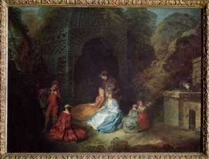 Le joueur de flûte - Jean Antoine Watteau