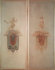 Pierrot (à droite) et Fou (à gauche)