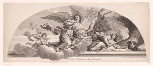 Représentation allégorique avec Jalousie et Discorde