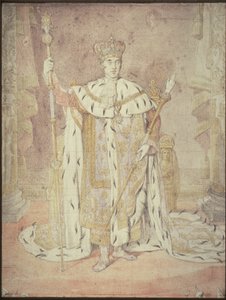 Charles X en habits de couronnement - Jean Auguste Dominique Ingres