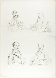 Quatre Portraits de Famille - Jean Auguste Dominique Ingres