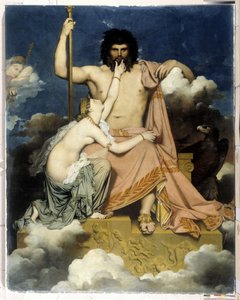 Jupiter et Thétis - Jean Auguste Dominique Ingres