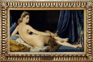 La Grande Odalisque - par Ingres - Jean Auguste Dominique Ingres