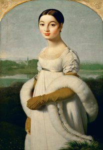 Mademoiselle Caroline Rivière - Jean Auguste Dominique Ingres