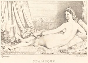 Odalisque - Jean Auguste Dominique Ingres