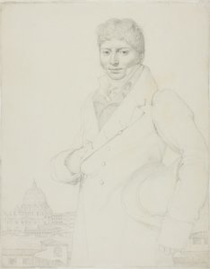 Portrait of Jean-Louis Robin - Jean Auguste Dominique Ingres