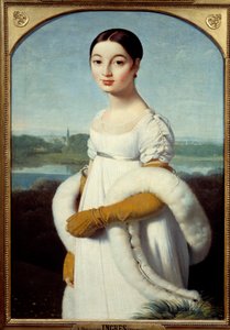 Portrait de Mademoiselle Caroline Riviere