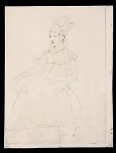 Portrait de la reine Caroline Murat