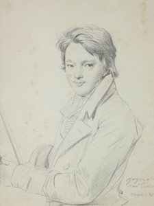 Portrait du compositeur Auguste-Mathieu Panseron 1796-1859, 1815-1818