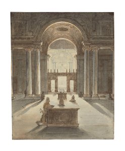 La chapelle Borghèse à Santa Maria Maggiore, Rome - Jean Auguste Dominique Ingres