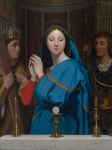 La Vierge adorant l