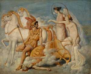 Vénus, blessée par Diomède, retourne à l
