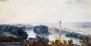 Tsarskoye Selo. La colonne de Chesme - Jean Balthazard de la Traverse