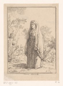 Femme moscovite - Jean Baptist Leprince