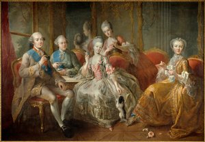 La famille du duc de Penthièvre en 1768 ou La Tasse de Chocolat