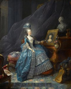 Princesse Marie-Thérèse de Savoie 1756-1805 - Jean Baptiste André Gautier Dagoty