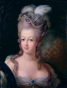 Portrait de la reine Marie-Antoinette de France, 1775 - Jean Baptiste Andre Gautier D