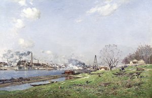 La Seine à Conflans-Charenton, 1892 - Jean Baptiste Antoine Guillemet
