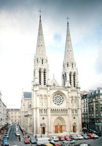 Vue de la façade, construite 1854-59 - Jean Baptiste Antoine Lassus