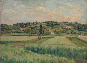 Paysage, Île-de-France, vers 1885