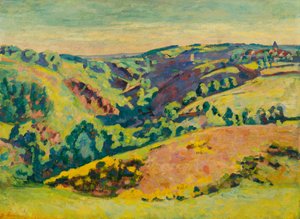 Sur les collines de Sedelle, 1921