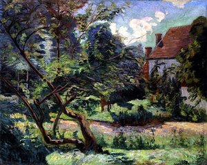 Verger au bord du bois, Miregaudon - Jean Baptiste Armand Guillaumin