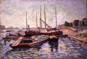 La Seine à Charenton-le-Pont, vers 1885 - Jean Baptiste Armand Guillaumin