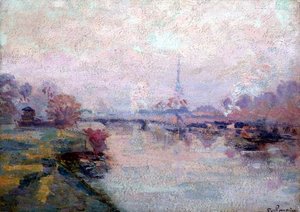 La Seine à Paris - Jean Baptiste Armand Guillaumin