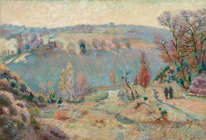 Vallée de la Sédelle à Pont Charraud : Givre blanc, vers 1903-11 - Jean Baptiste Armand Guillaumin