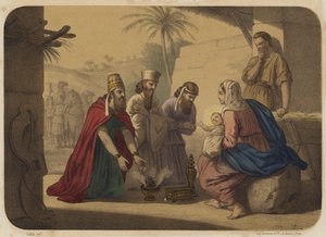 Adoration des mages - Jean Baptiste Auguste Leloir