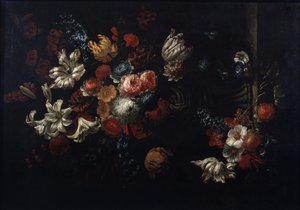 Nature morte de bouquet - Jean Baptiste Bosschaert