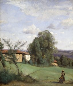 Une ferme de Dardagny, c.1855-57