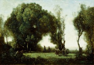 Danse des nymphes - Jean Baptiste Camille Corot