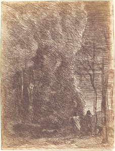 Dante et Virgile - Jean Baptiste Camille Corot