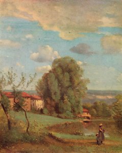 Dardagny, vers 1855 - Jean Baptiste Camille Corot