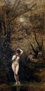 Diane au bain, 1873-1874 - Jean Baptiste Camille Corot