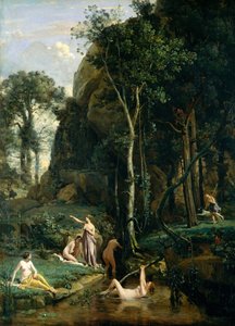 Actéon surprend la déesse Artémis (Diane) au bain avec ses compagnes