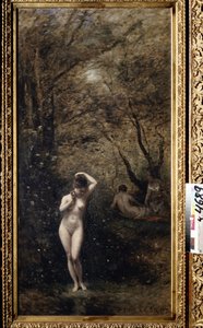 Diane au bain - Jean Baptiste Camille Corot
