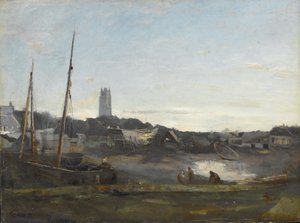 Dunkerque, vers 1857 - Jean Baptiste Camille Corot