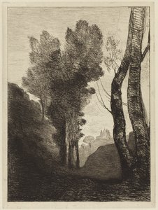 Environs de Rome - Jean Baptiste Camille Corot